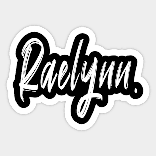 name girl Raelynn Sticker